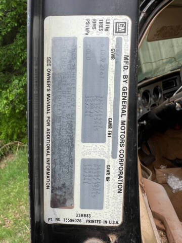 1984 Chevrolet Blazer