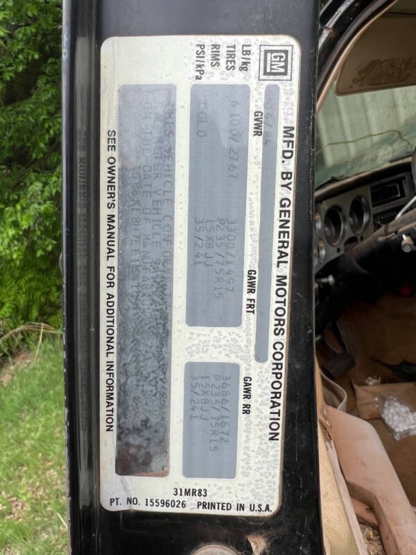 1984 Chevrolet Blazer