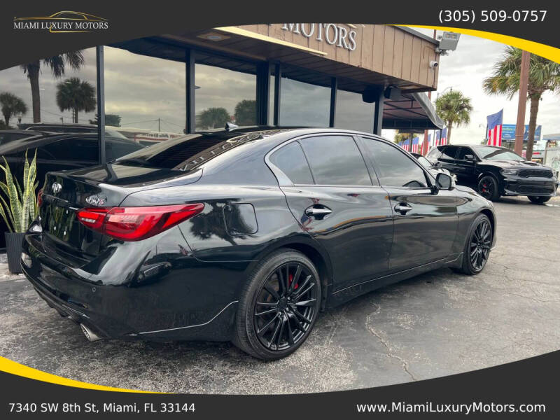 2023 Infiniti Q50 Red Sport 400