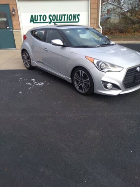 2016 Hyundai Veloster for sale at Auto Solutions of Rockford in Rockford IL