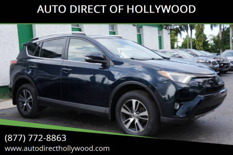 2017 Toyota RAV4 for sale at AUTO DIRECT OF HOLLYWOOD in Hollywood FL