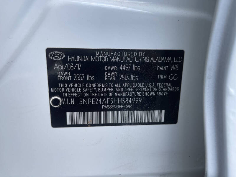 2017 Hyundai Sonata