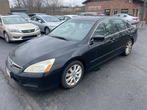 2007 Honda Accord for sale at Superior Used Cars Inc in Cuyahoga Falls OH