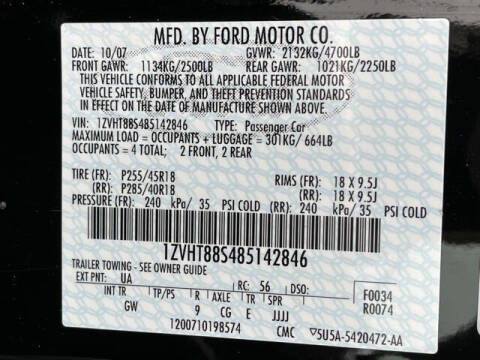 2008 Ford Shelby GT500