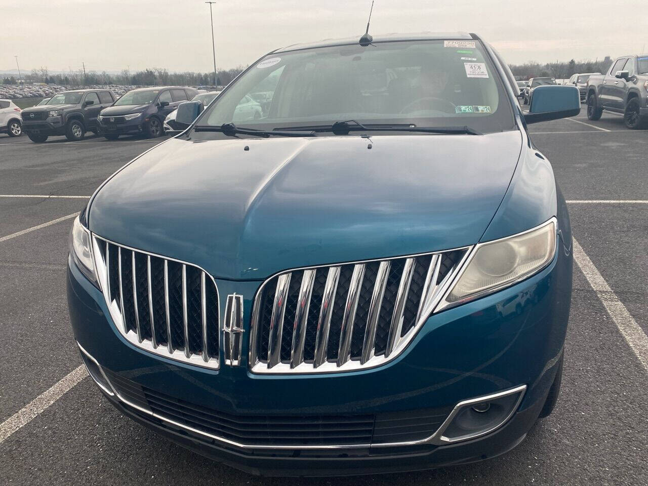 Blue 2011 Lincoln MKX Base 4dr SUV 2