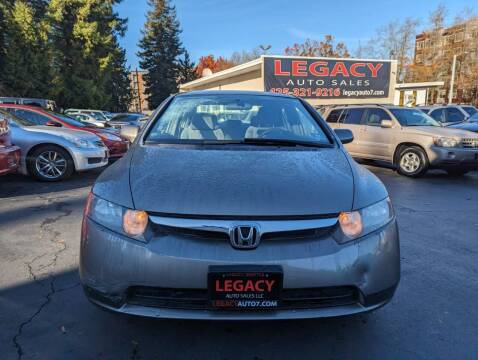 2006 Honda Civic for sale at Legacy Auto Sales LLC in Seattle WA