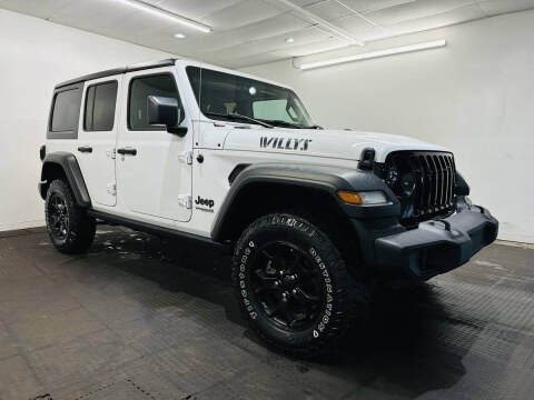 2020 Jeep Wrangler Unlimited for sale at Champagne Motor Car Company in Willimantic CT