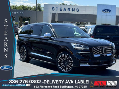 2022 Lincoln Aviator for sale at Stearns Ford in Burlington NC