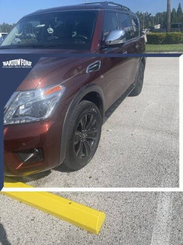 2017 Nissan Armada for sale at BARTOW FORD CO. in Bartow FL