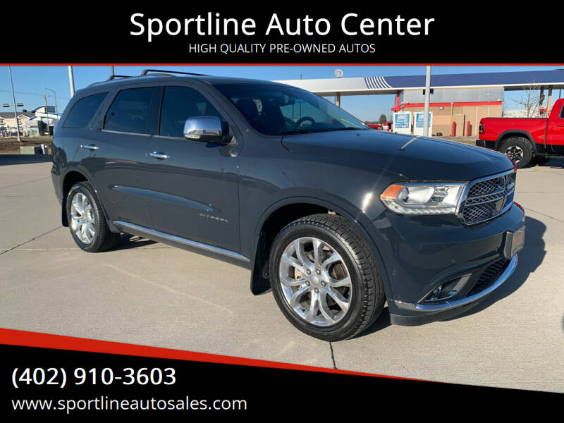 2018 Dodge Durango for sale at Sportline Auto Center in Columbus NE