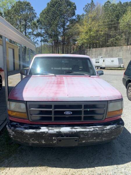 1993 Ford F-150 for sale at J D USED AUTO SALES INC in Doraville GA
