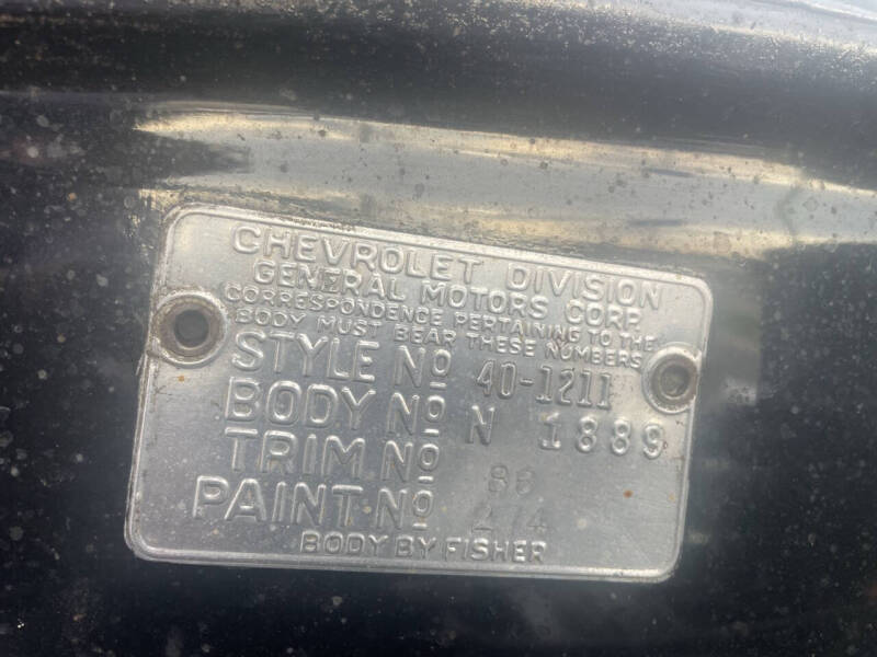 1940 Chevrolet Master