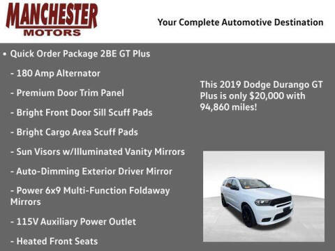 2019 Dodge Durango GT Plus