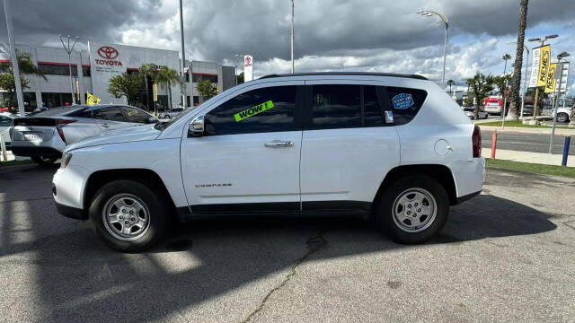 2016 Jeep Compass for sale at Ride On LLC in Van Nuys, CA