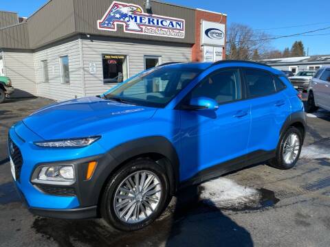 2021 Hyundai Kona for sale at AMERICAN AUTO SALES AND SERVICE in Marshfield WI
