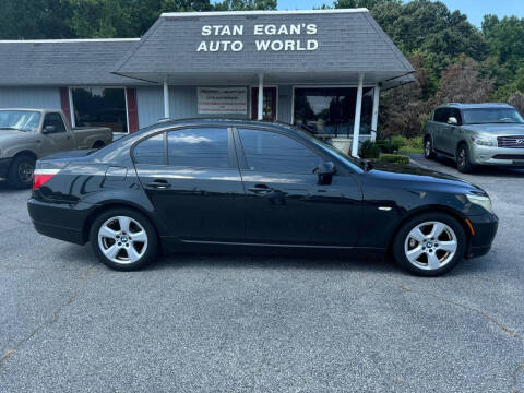 2008 BMW 5 Series for sale at STAN EGAN'S AUTO WORLD, INC. in Greer SC