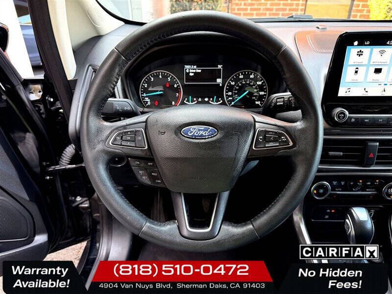 2019 Ford EcoSport SE