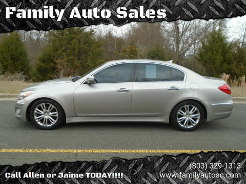 2012 Hyundai Genesis for sale at Family Auto Sales in Rock Hill SC