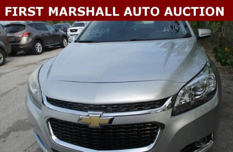 2015 Chevrolet Malibu for sale at First Marshall Auto Auction in Harvey IL
