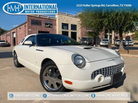 2003 Ford Thunderbird for sale at International Motor Productions in Carrollton TX