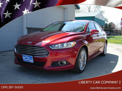 2014 Ford Fusion for sale at Liberty Car Company - II in Waterloo IA