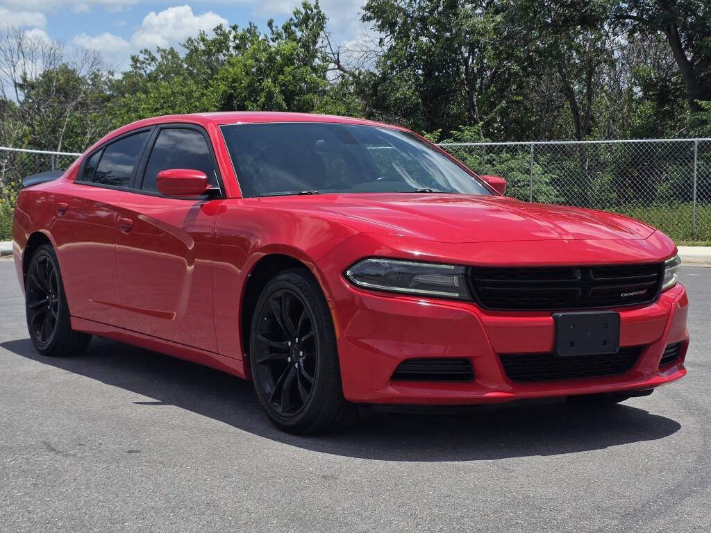 Red 2019 Dodge Charger SXT SXT 4dr Sedan 1