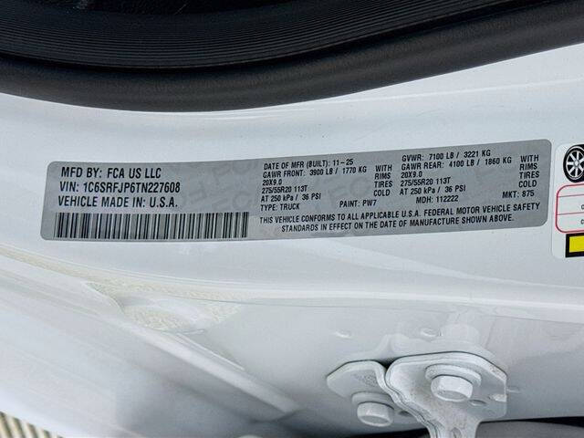 2026 RAM 1500 Laramie
