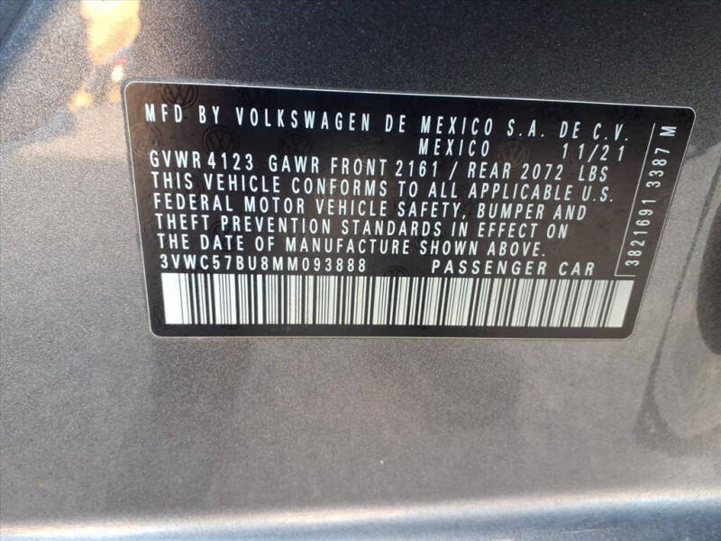 2021 Volkswagen Jetta SE