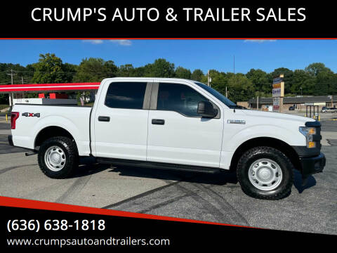 2017 Ford F-150 for sale at CRUMP'S AUTO & TRAILER SALES in Crystal City MO