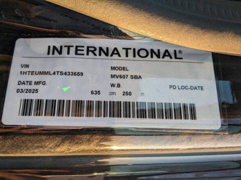 2026 International MV607
