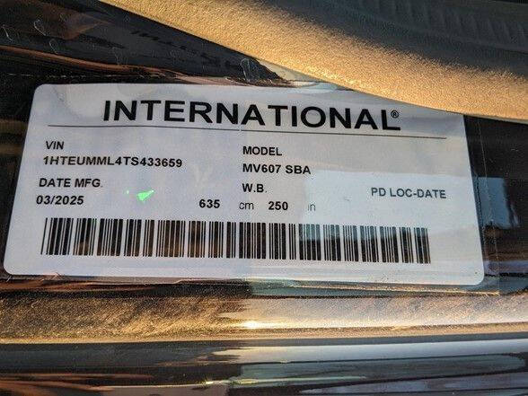 2026 International MV607
