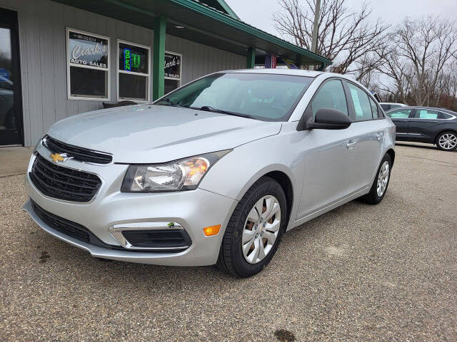 2015 Chevrolet Cruze for sale at Clarks Auto Sales Inc in Lakeview, MI