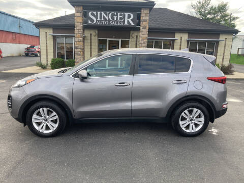2017 Kia Sportage for sale at Singer Auto Sales in Caldwell OH