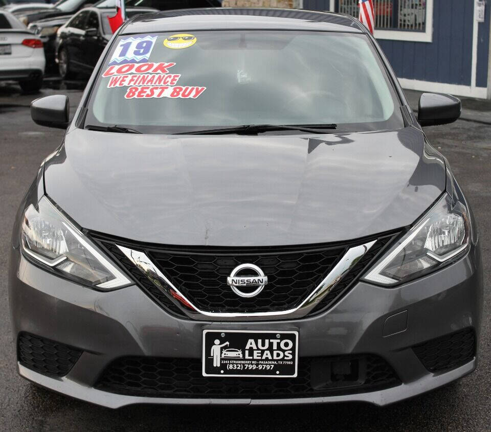 2019 Nissan Sentra for sale at AUTO LEADS in Pasadena, TX