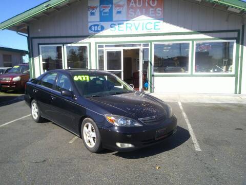 2003 Toyota Camry for sale at 777 Auto Sales and Service in Tacoma WA