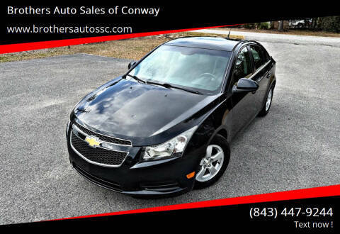 2014 Chevrolet Cruze for sale at Brothers Auto Sales of Conway in Conway SC