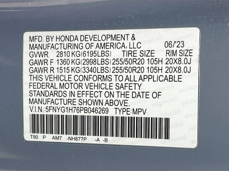 2023 Honda Pilot Touring