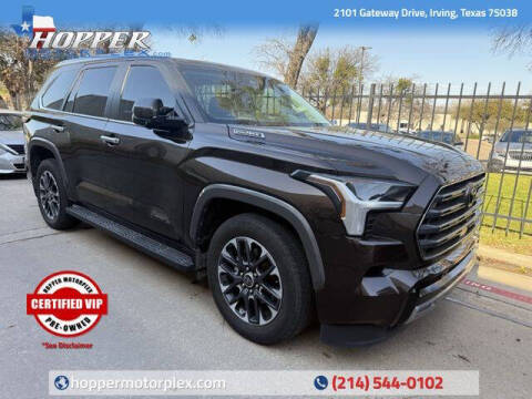 2024 Toyota Sequoia for sale at HOPPER MOTORPLEX in Irving TX