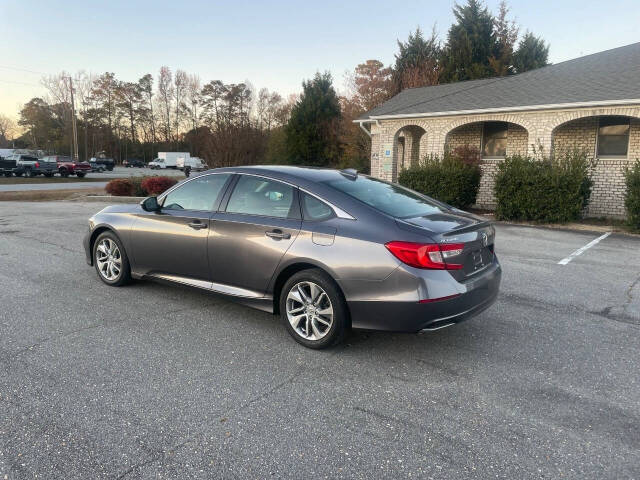 2018 Honda Accord for sale at MT CAR SALES INC in Goldsboro, NC