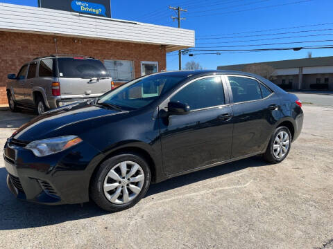 2015 Toyota Corolla for sale at Monroes Auto Export in Greensboro NC