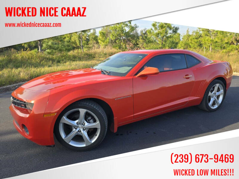 2010 Chevrolet Camaro for sale at WICKED NICE CAAAZ in Cape Coral FL