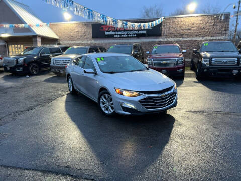 2021 Chevrolet Malibu for sale at Brothers Auto Group in Youngstown OH