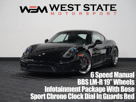 2016 Porsche Cayman for sale at WEST STATE MOTORSPORT in Federal Way WA