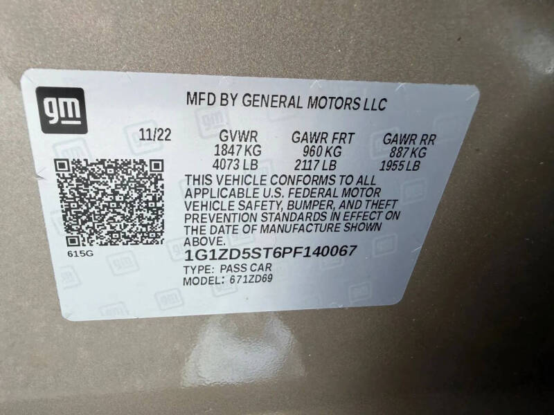 2023 Chevrolet Malibu LT