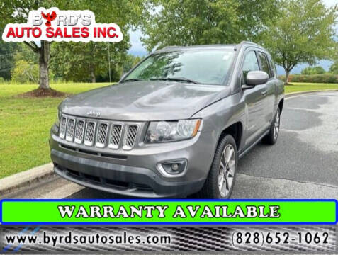 2017 Jeep Compass for sale at Byrds Auto Sales in Marion NC