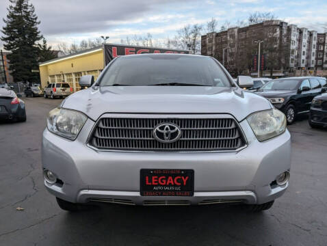 2008 Toyota Highlander Hybrid for sale at Legacy Auto Sales LLC in Seattle WA