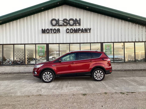 2018 Ford Escape for sale at Olson Motor Company in Morris MN