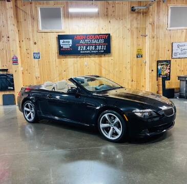 2010 BMW 6 Series for sale at Boone NC Jeeps-High Country Auto Sales in Boone NC