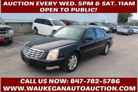 2007 Cadillac DTS for sale at Waukegan Auto Auction in Waukegan IL