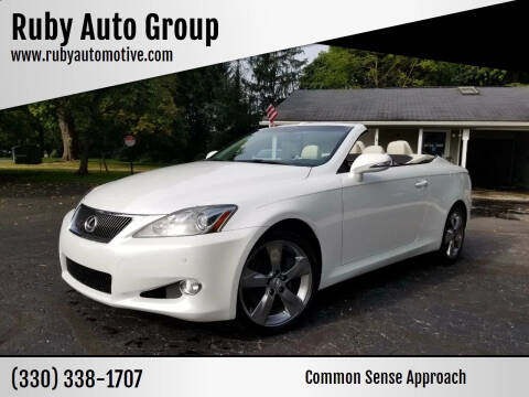 2010 Lexus IS 350C for sale at Ruby Auto Group in Hudson OH